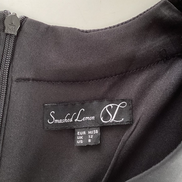 SMASHED LEMONS body con midi dress (#i2) - Picture 3 of 8